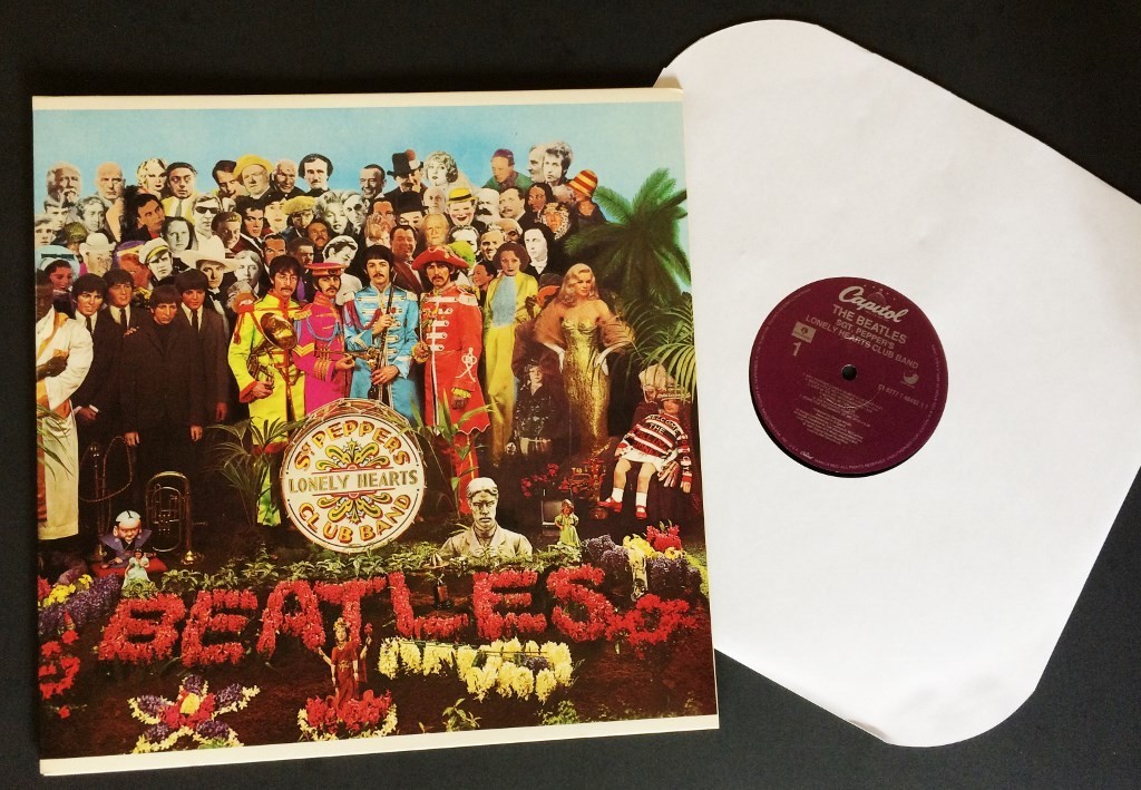 Beatles, Capitol, Purple Lbl Variant CAP 46442.SR81 Sgt Peppers Lonely Hearts