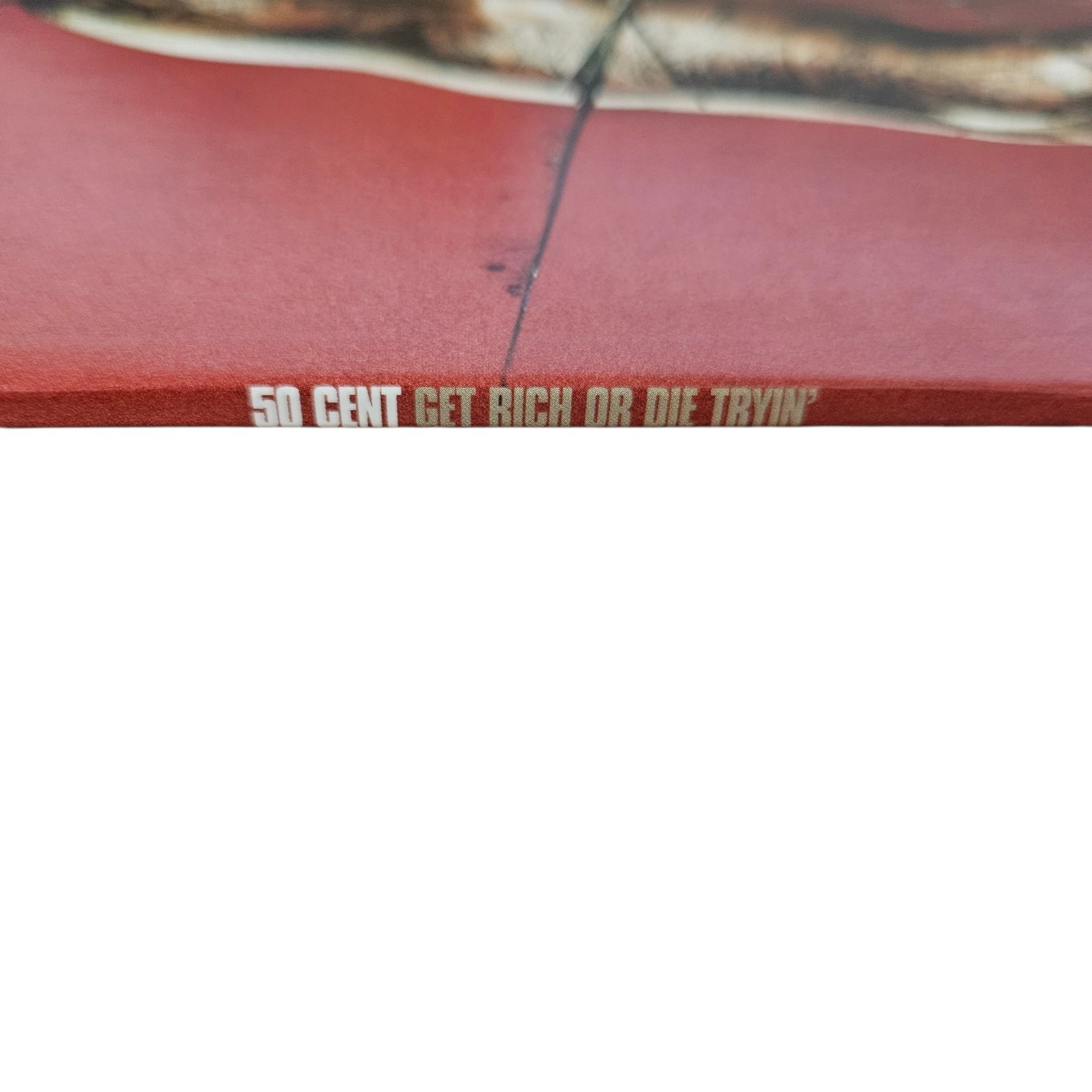 50 Cent Get Rich Or Die Tryin 2014 Walmart Reissue Red Opaque Vinyl Record 2x LP