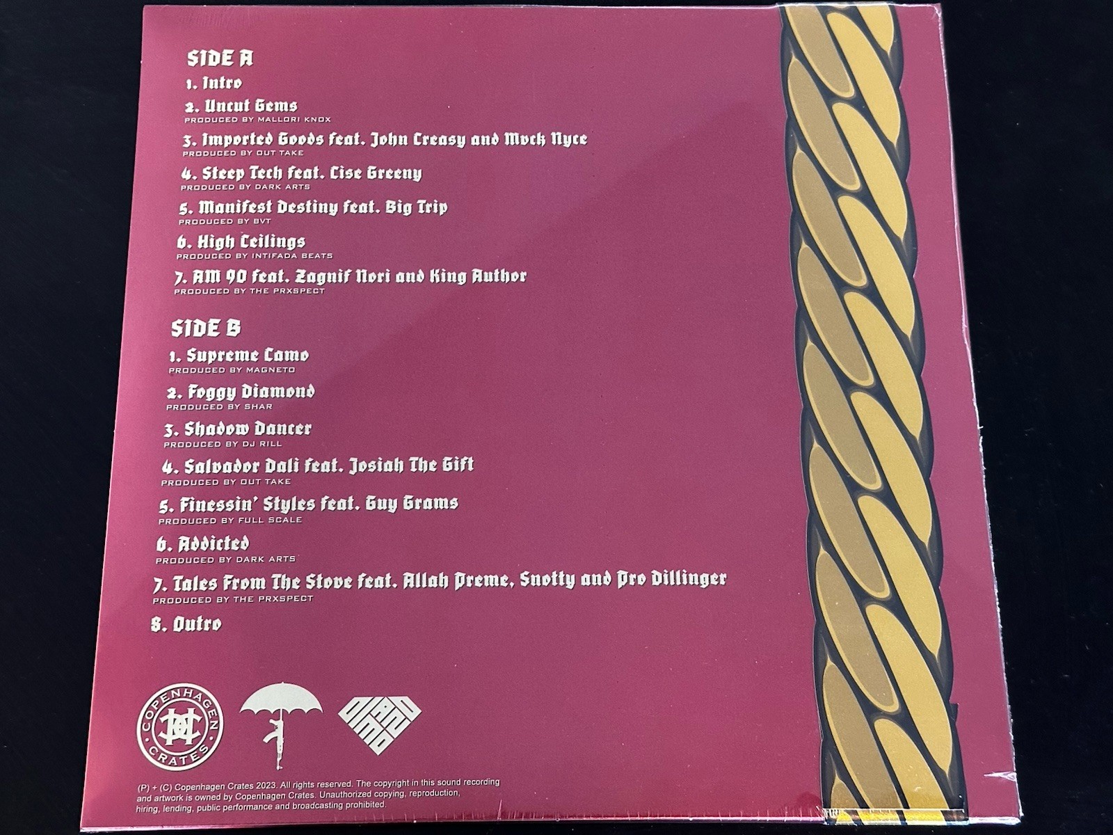 MICKEY DIAMOND – Imported Goods Reissue Red Vinyl w/ OBI SEALED CPH Crates