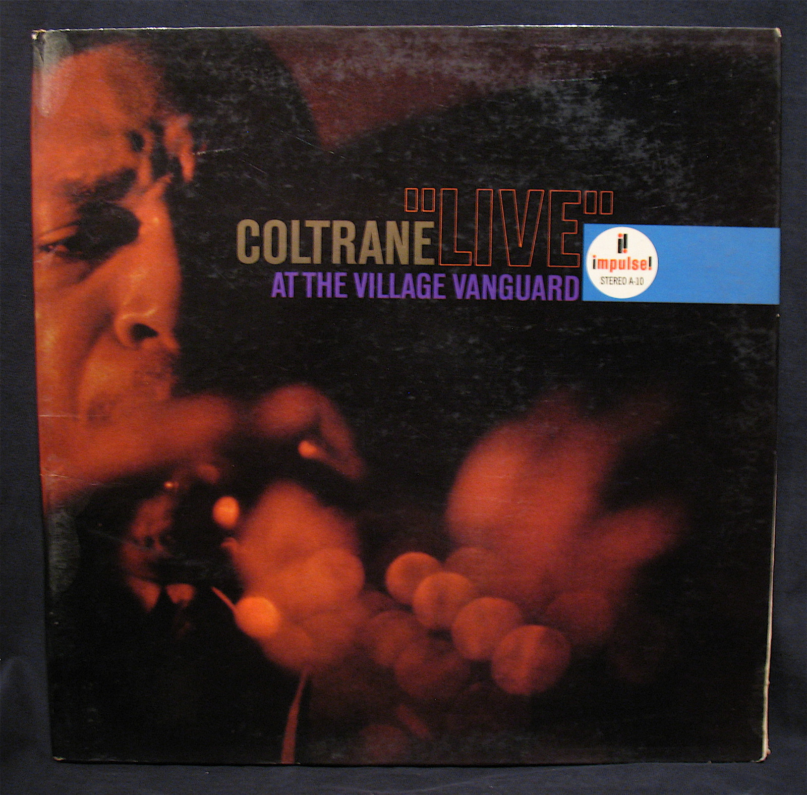 JOHN COLTRANE-Live At THe Village Vanguard-Jazz Album-IMPULSE #A10-VAN GELDER
