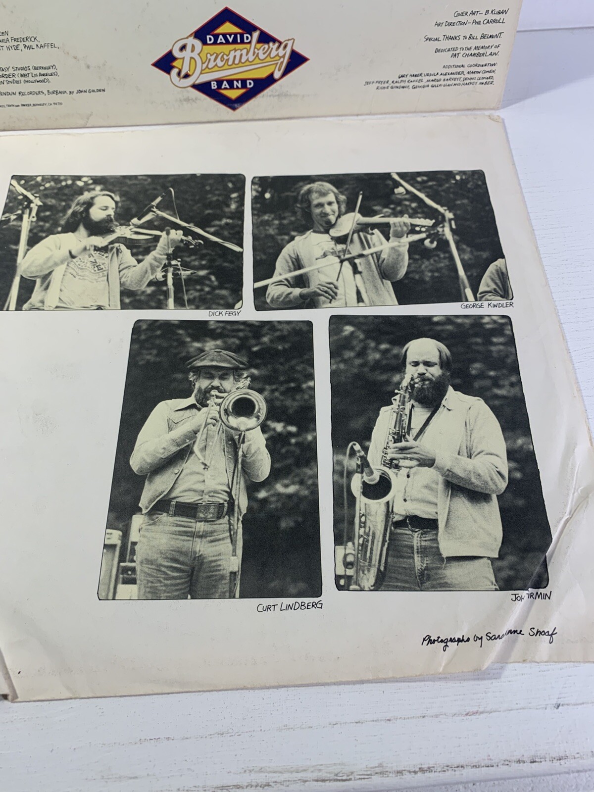 DAVID BROMBERG BAND Reckless Abandon LP 1977 Jazz Blues Country Rock Great!