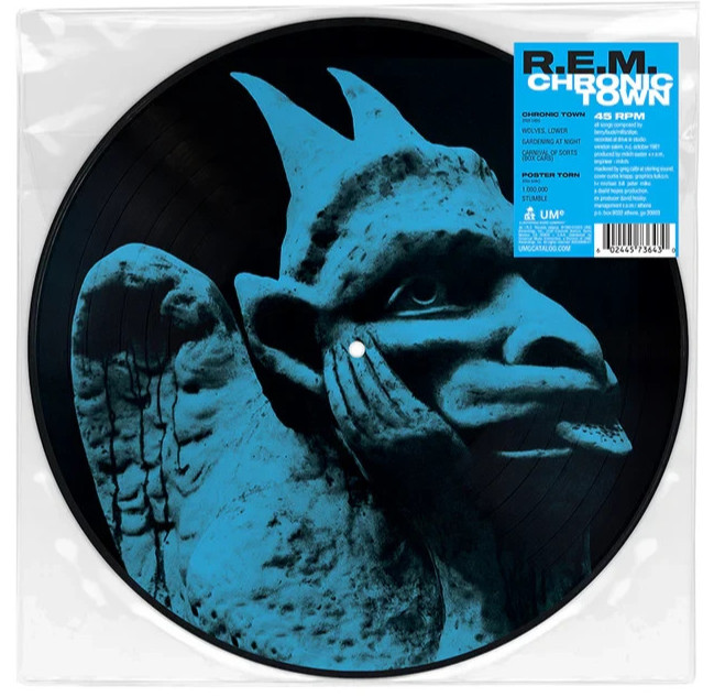 R.E.M. Chronic Town Picture Disc Color Vinyl 40th Anniversary Limited Edition EP