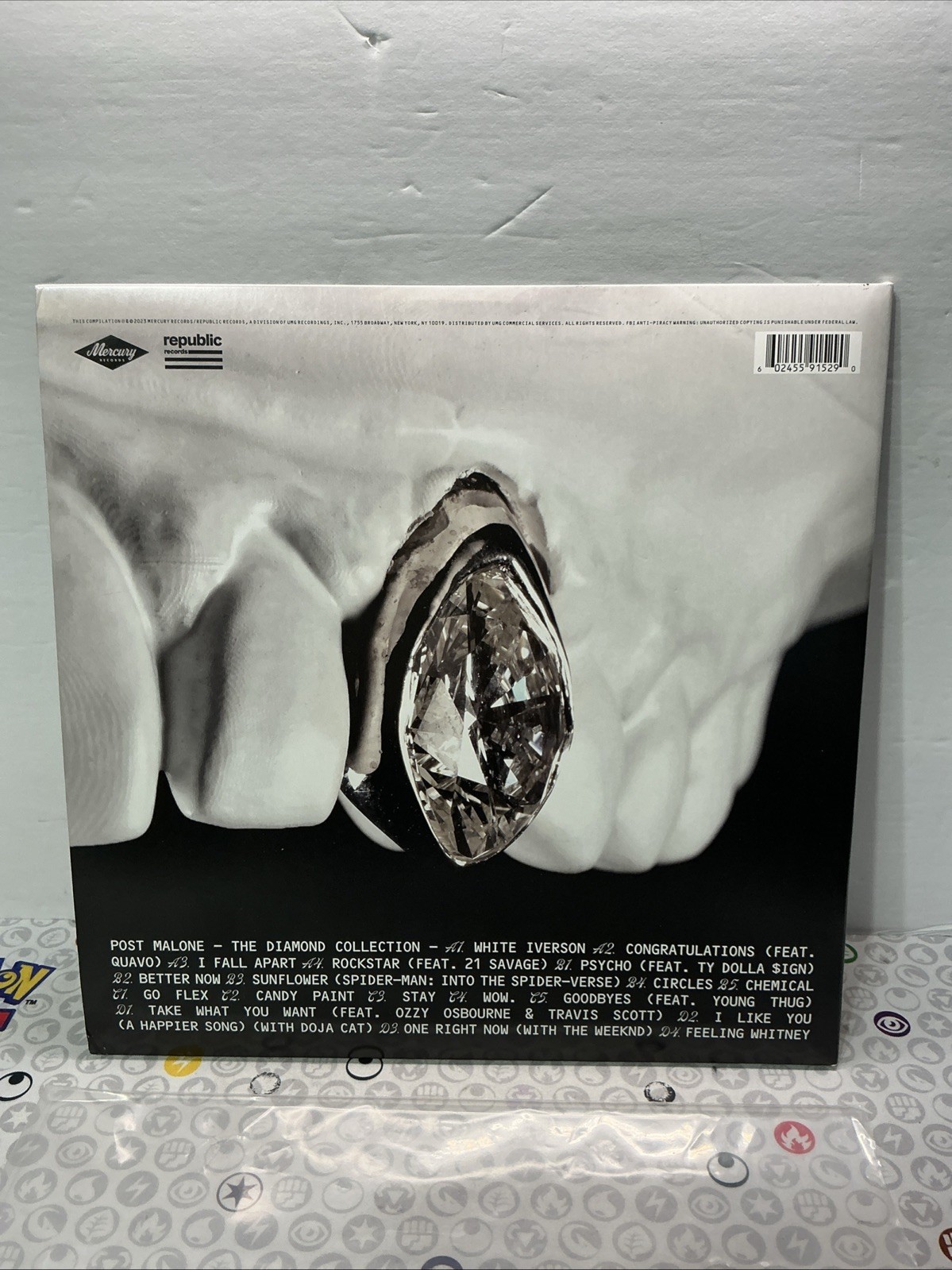 Post Malone – The Diamond Collection 2023 Clear Vinyl 2LP – RSD Black Friday!