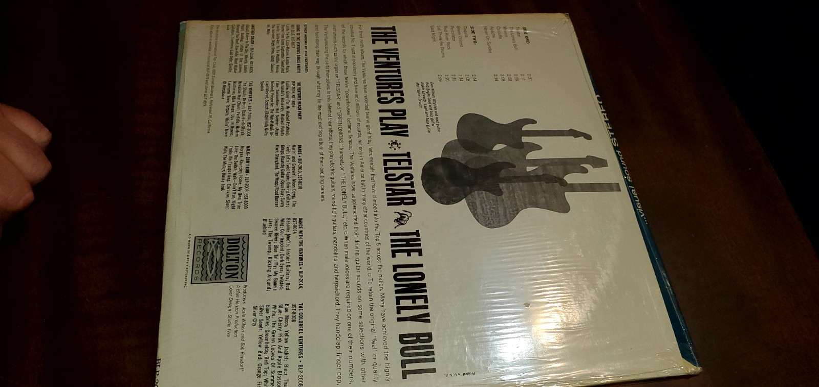 The Ventures Play Telstar, The Lonely Bull & Others (LP 1962 Dolton Mono)