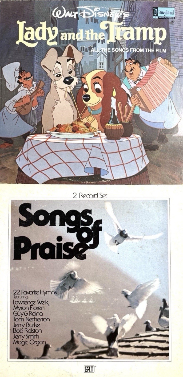 14 Vinyl Récords Lot For Turntable Gospel Kids
