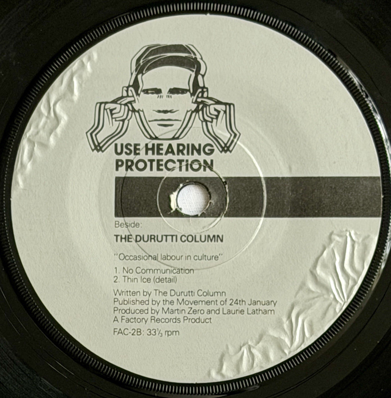 A FACTORY SAMPLE – Very Rare Original Double 7” Featuring Joy Division FAC-2