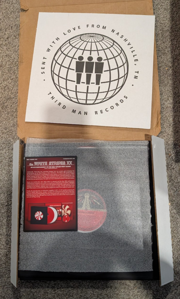 THIRD MAN RECORDS VAULT #42: The White Stripes XX 20th Anniversary LIKE NEW