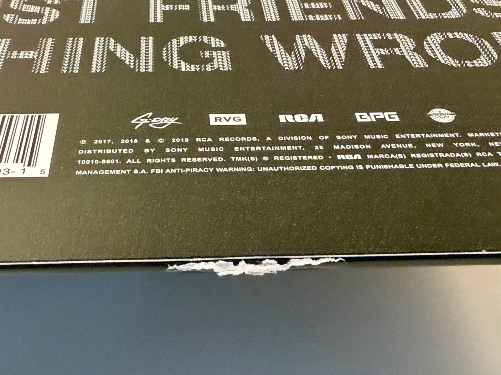 G-Eazy The Vault (Vinyl) – OPEN Minor Sleeve Damage