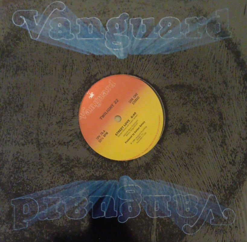 TWILIGHT 22 – STREET LOVE-1984-VANGUARD RECORDS ORIGINAL PRESSING (SPV 78) VG++