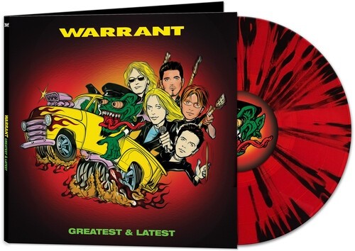 WARRANT – Greatest & Latest *NEW RED BLACK RECORD LP VINYL Best Of Greatest Hits