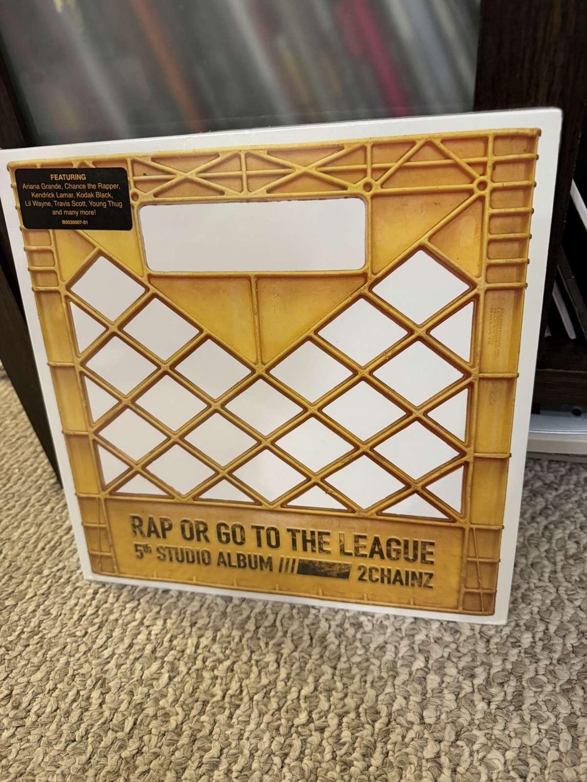 2 CHAINZ – Rap Or Go To The League, Limited Import 2LP YELLOW COLOR VINYL New!