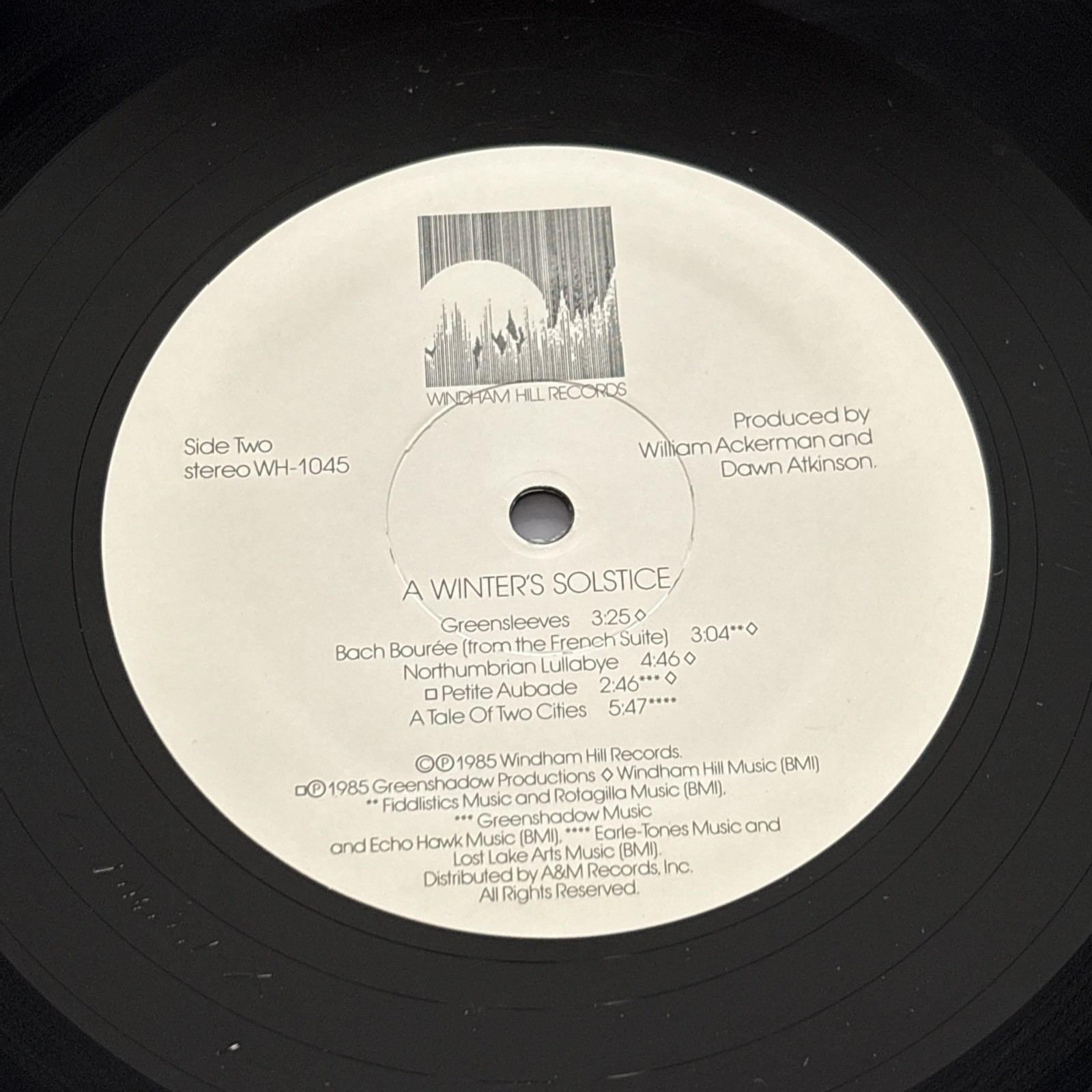 A WINTER’S SOLSTICE by WINDHAM HILL WH-1045 Mark Isham Philip Aaberg Liz Story