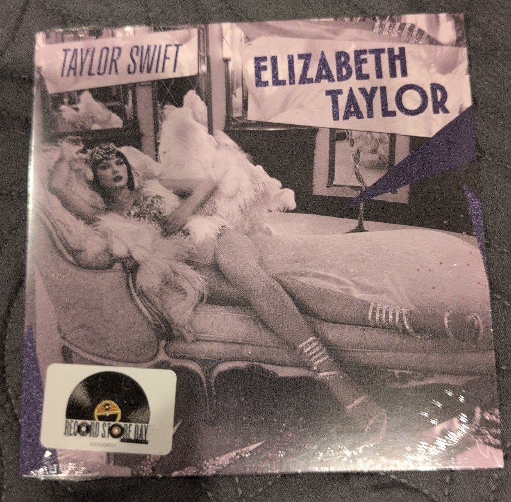 Taylor SWIFT Elizabeth Taylor 7″ Purple glitter Cry My Eyes RSD 2026 Sealed New
