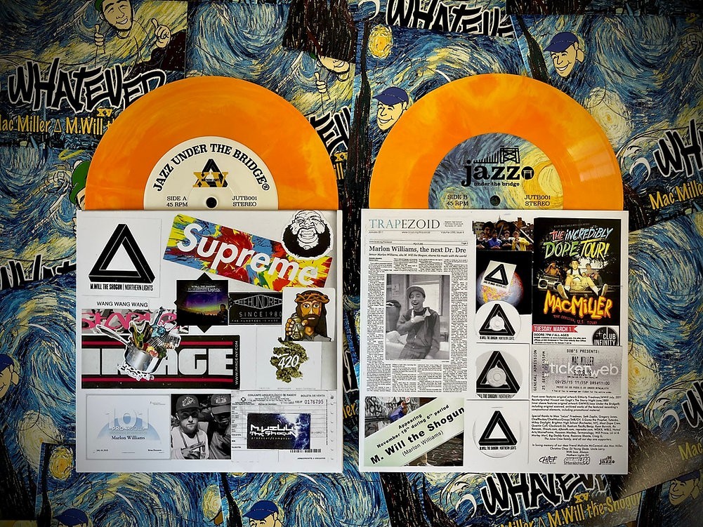 Mac Miller / M Will The Shogun – Whatever OG Edition Orange Color 7″ Vinyl x/100