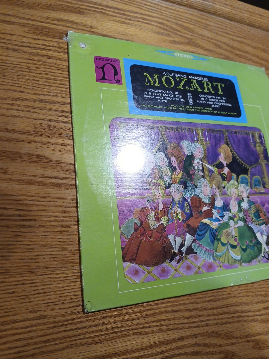 Nonesuch Wolfgang Amadeus Mozart Concerto No. 18 & No. 24 Stereo LP New Sealed