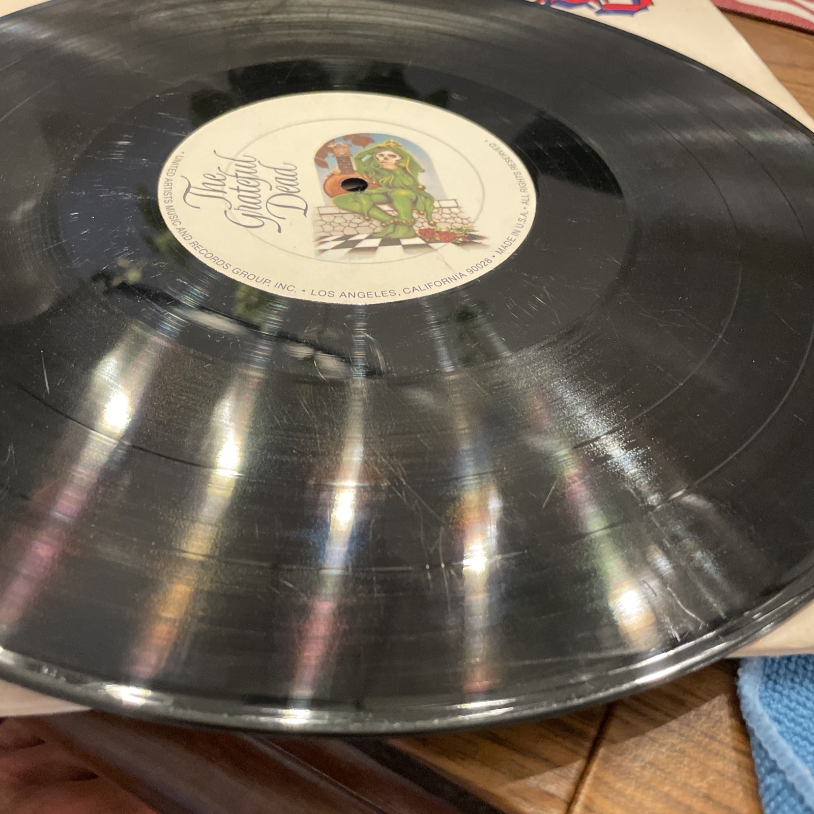 Grateful Dead “Steal Your Face” LP 1976 GD-LA620 Some Scratches See Photos