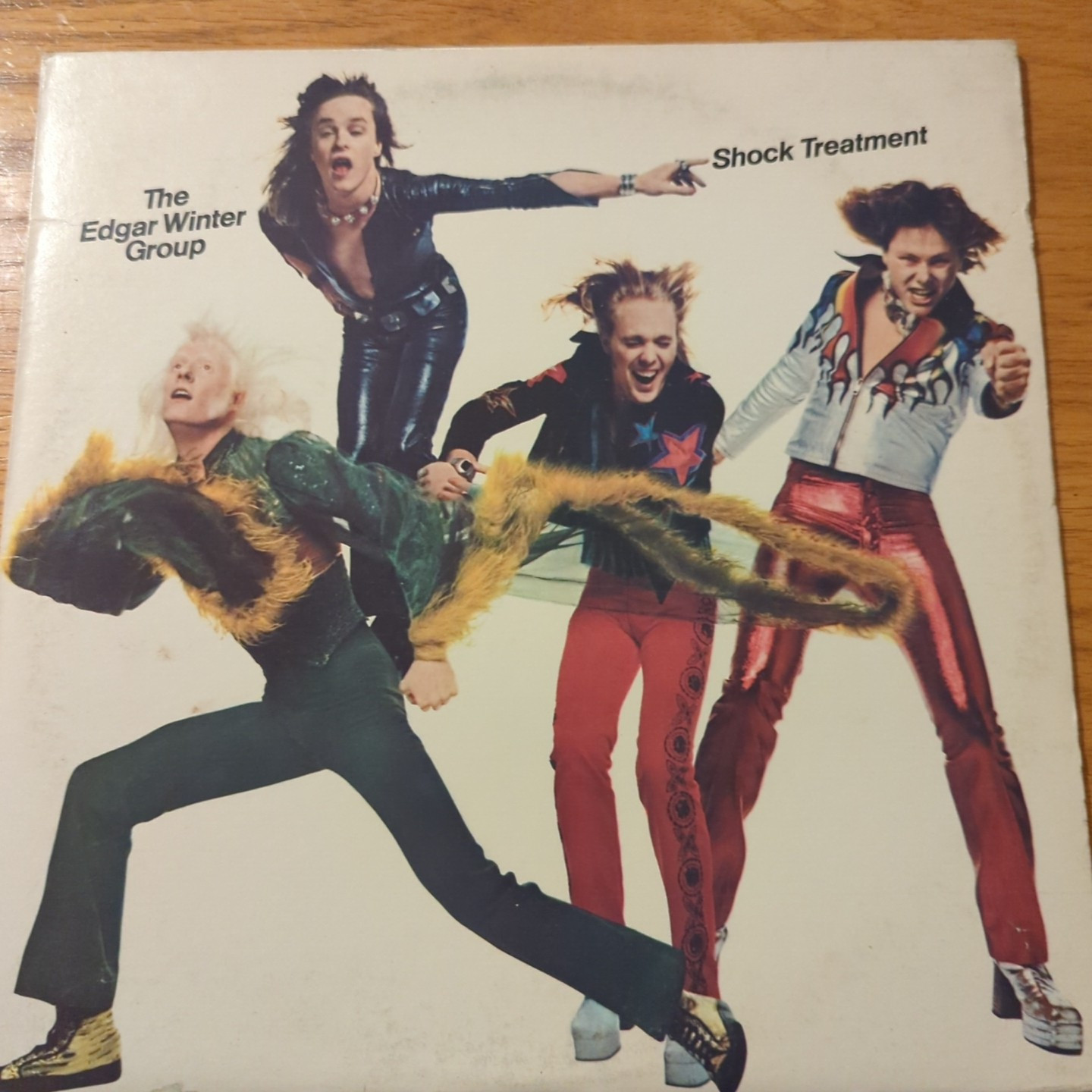 The Edgar Winter Group – Shock Treatment LP Epic Records PE 32461