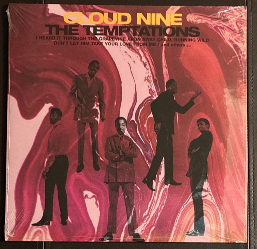 The Temptations Cloud Nine LP Vinyl Album 2009 Pressing Brand New Sealed