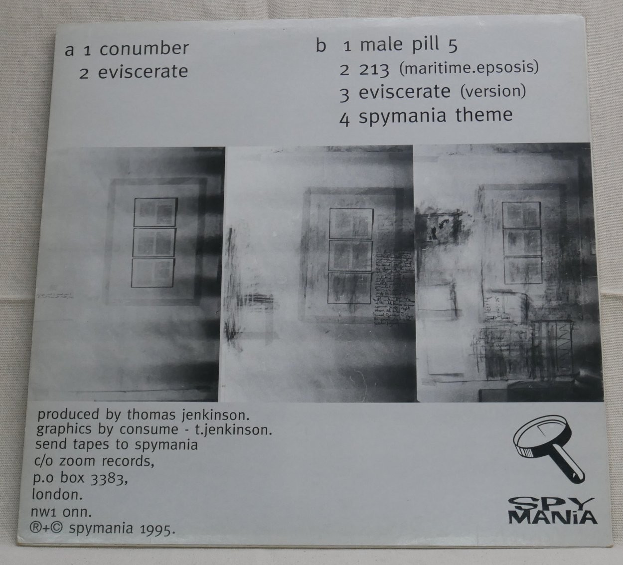Squarepusher Conumber Vinyl EP 1995