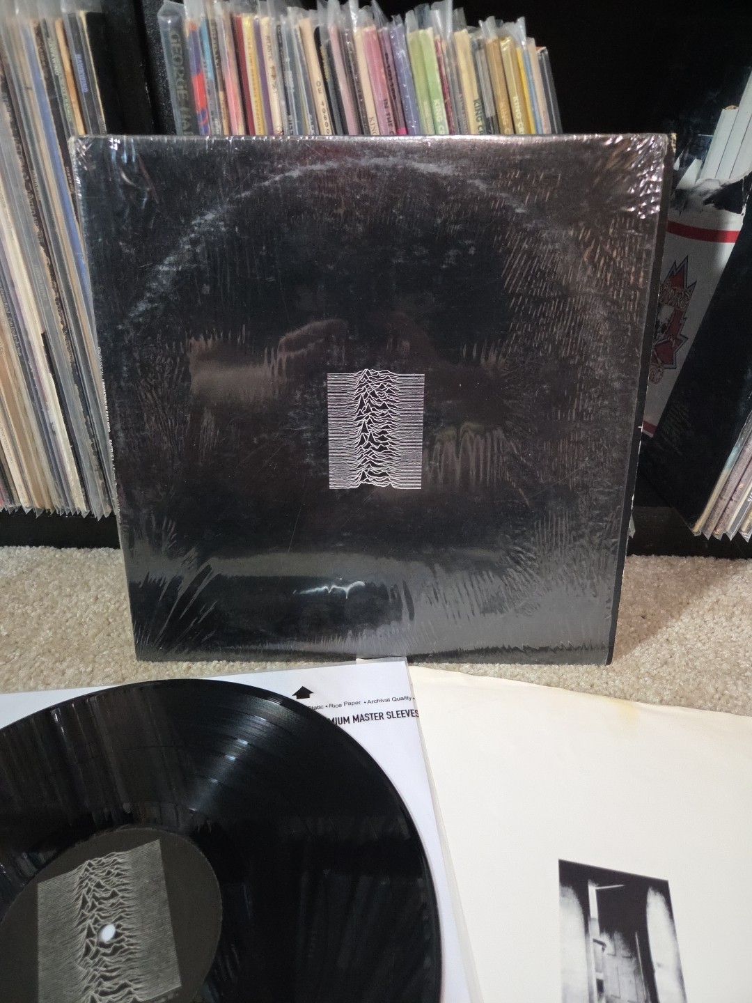Joy Division Unknown Pleasures Lp Vinyl 1980 UK ‘Smooth’ Press Shrink/Hype EX