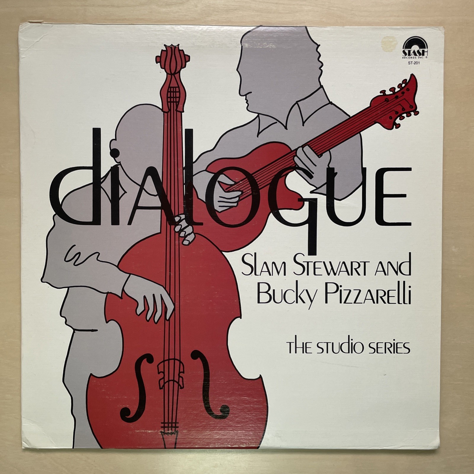 Slam Stewart, Bucky Pizzarelli – Dialogue, 1978 LP – Double Bass, Guitar Legend