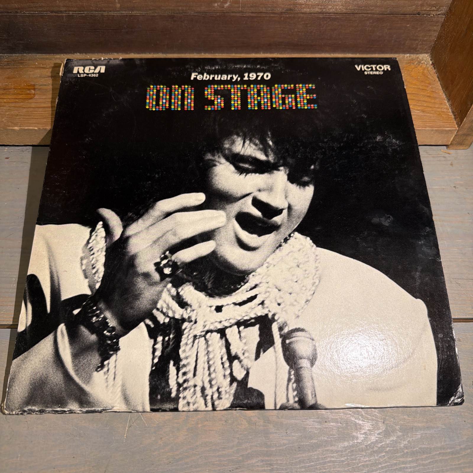 February, 1970 On Stage Vinyl Elvis