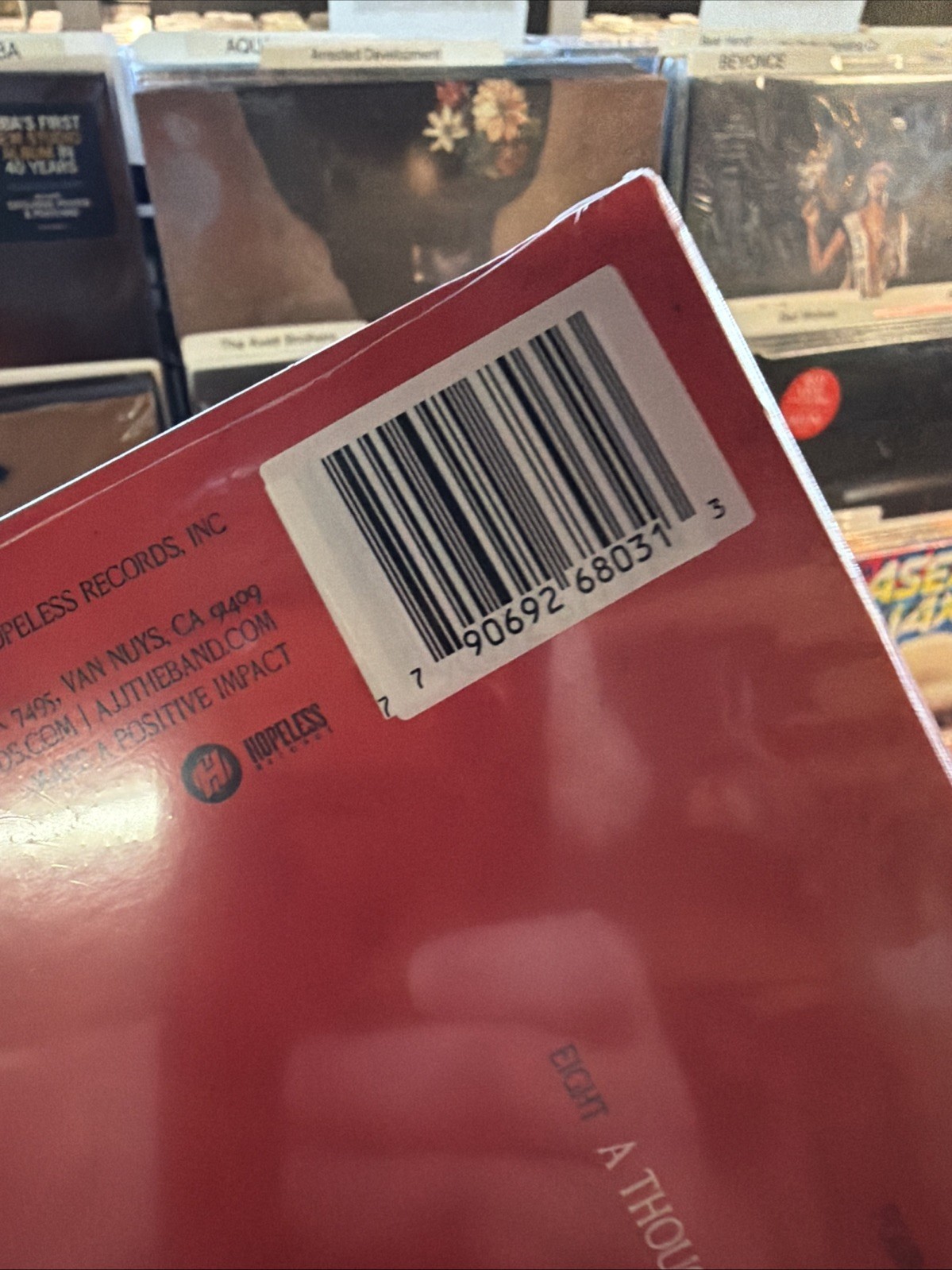 Disposable Everything-Strawbably RED by Ajj (Record, 2023)