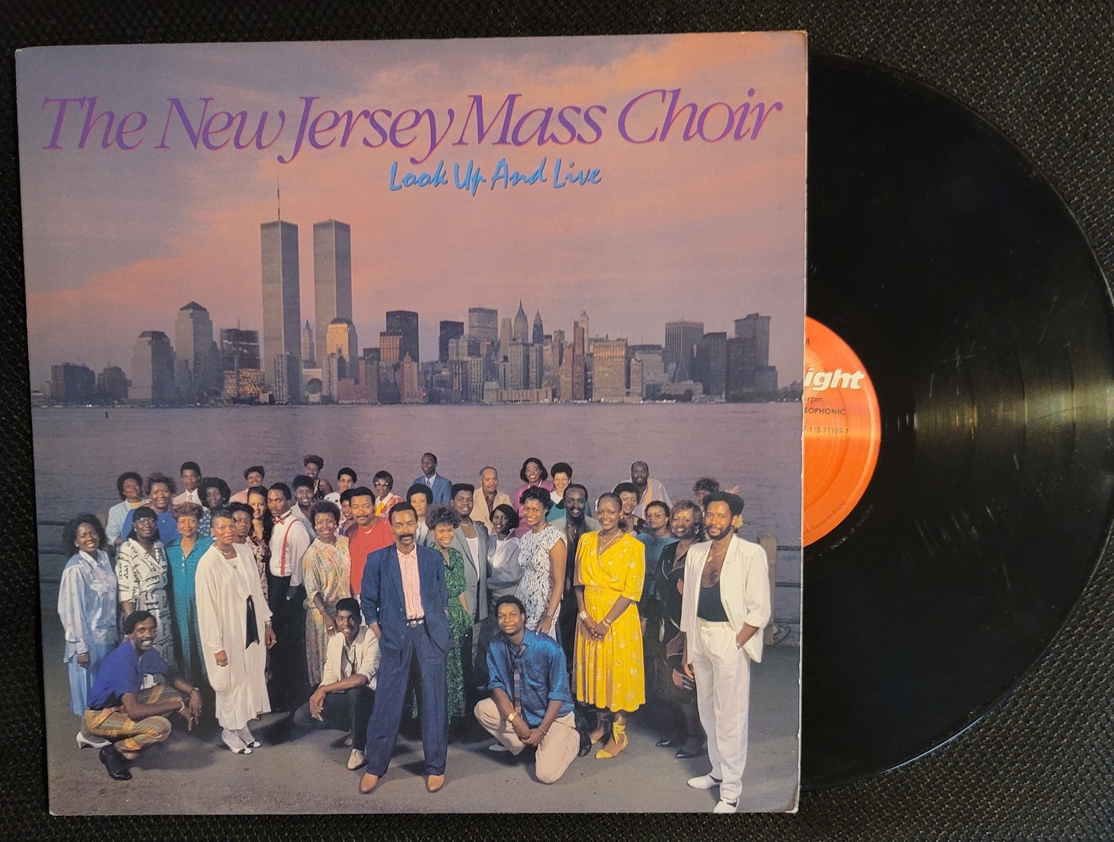 Look Up And Live [LP] New Jersey Mass Choir Vintage Funk/Soul/Gospel Vinyl VG+