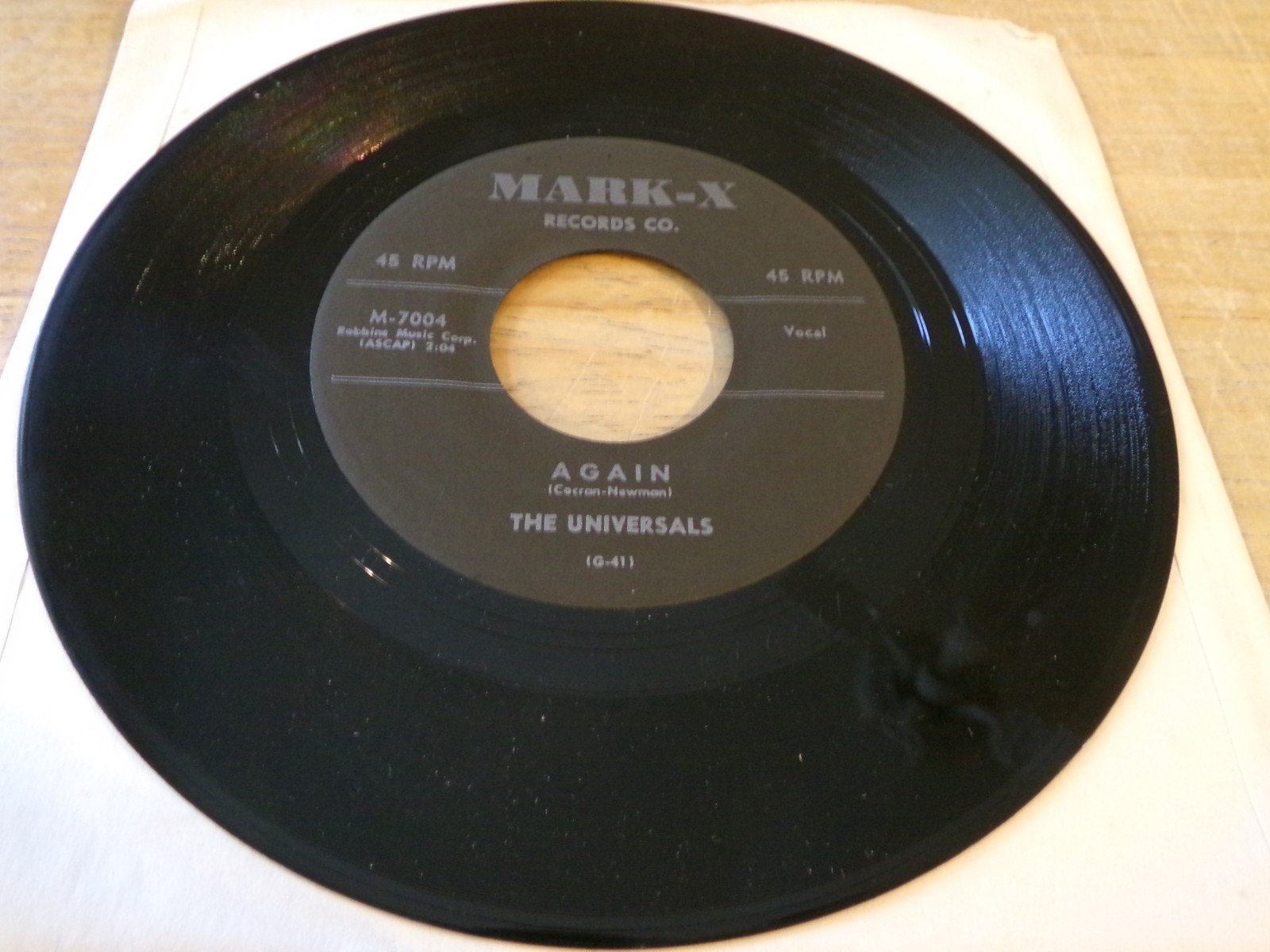 The Universals 45 – Again – Mark-X M-7004 repro