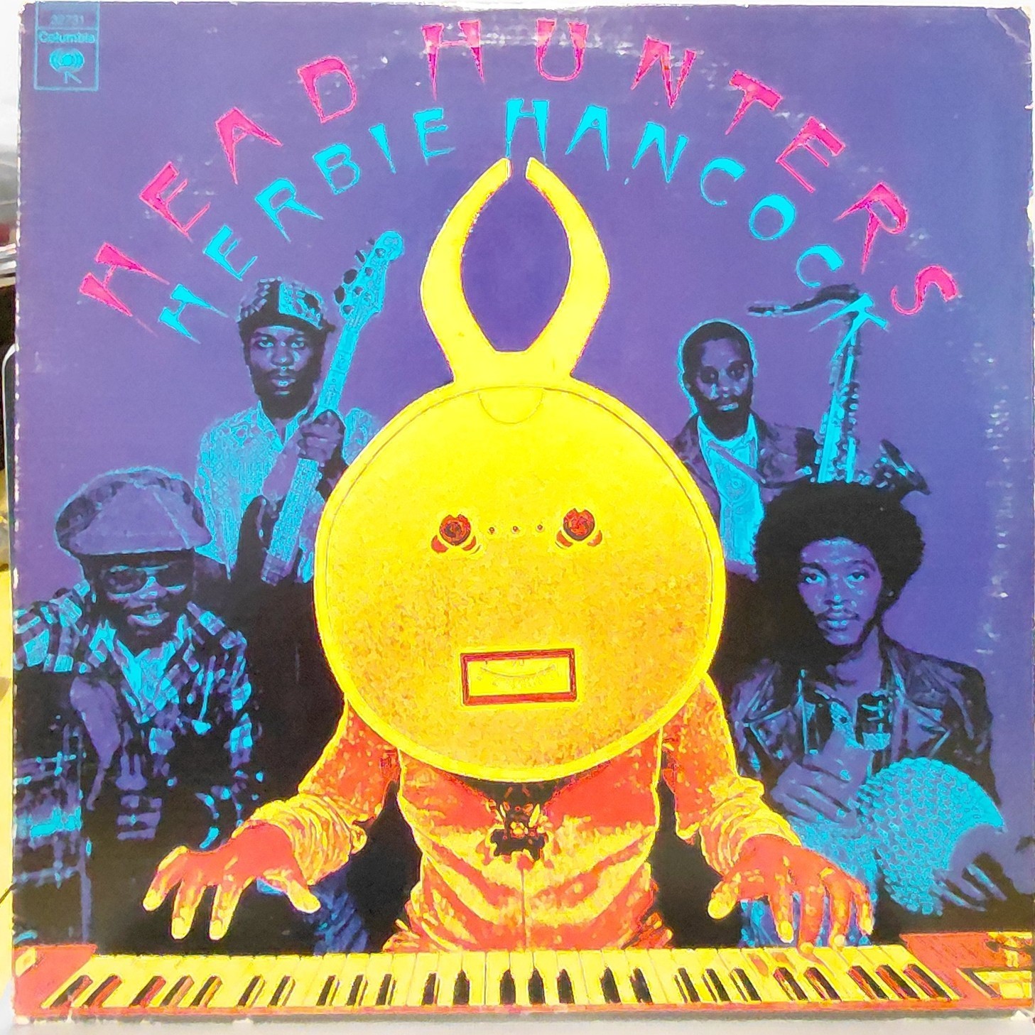 HERBIE HANCOCK LP HEAD HUNTERS COLUMBIA ODD PRESSING VARIANT PAUL JACKSON 1973