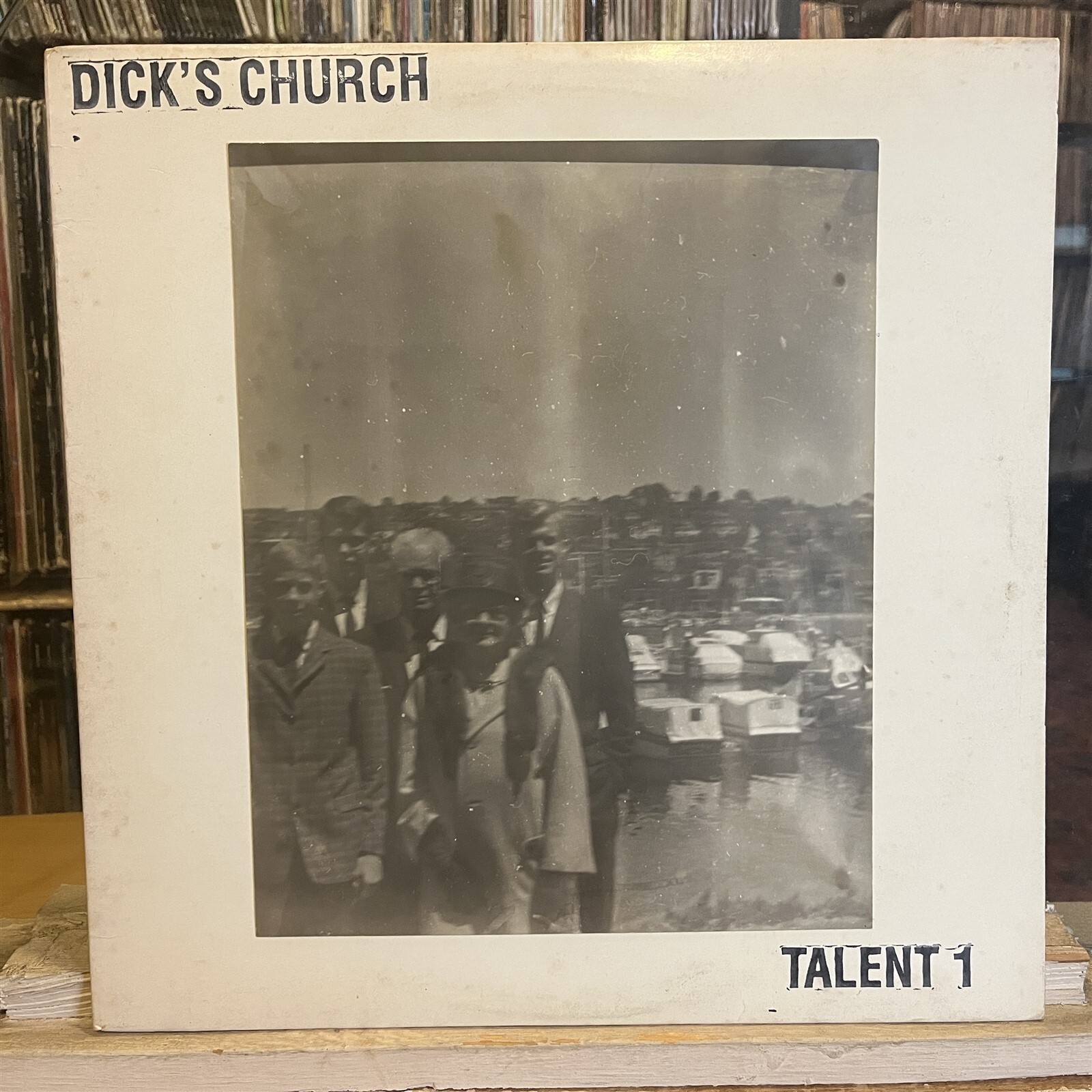 [ROCK/POP]~EXC LP~DICK’S CHURCH~Talent 1~[1990~PRIVATE RELEASE~Avantgarde/Noise]
