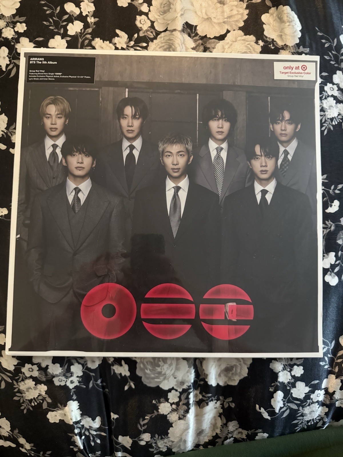 BTS – The 5th Album ARIRANG (Group Red Color Viny) – NEW SEALED