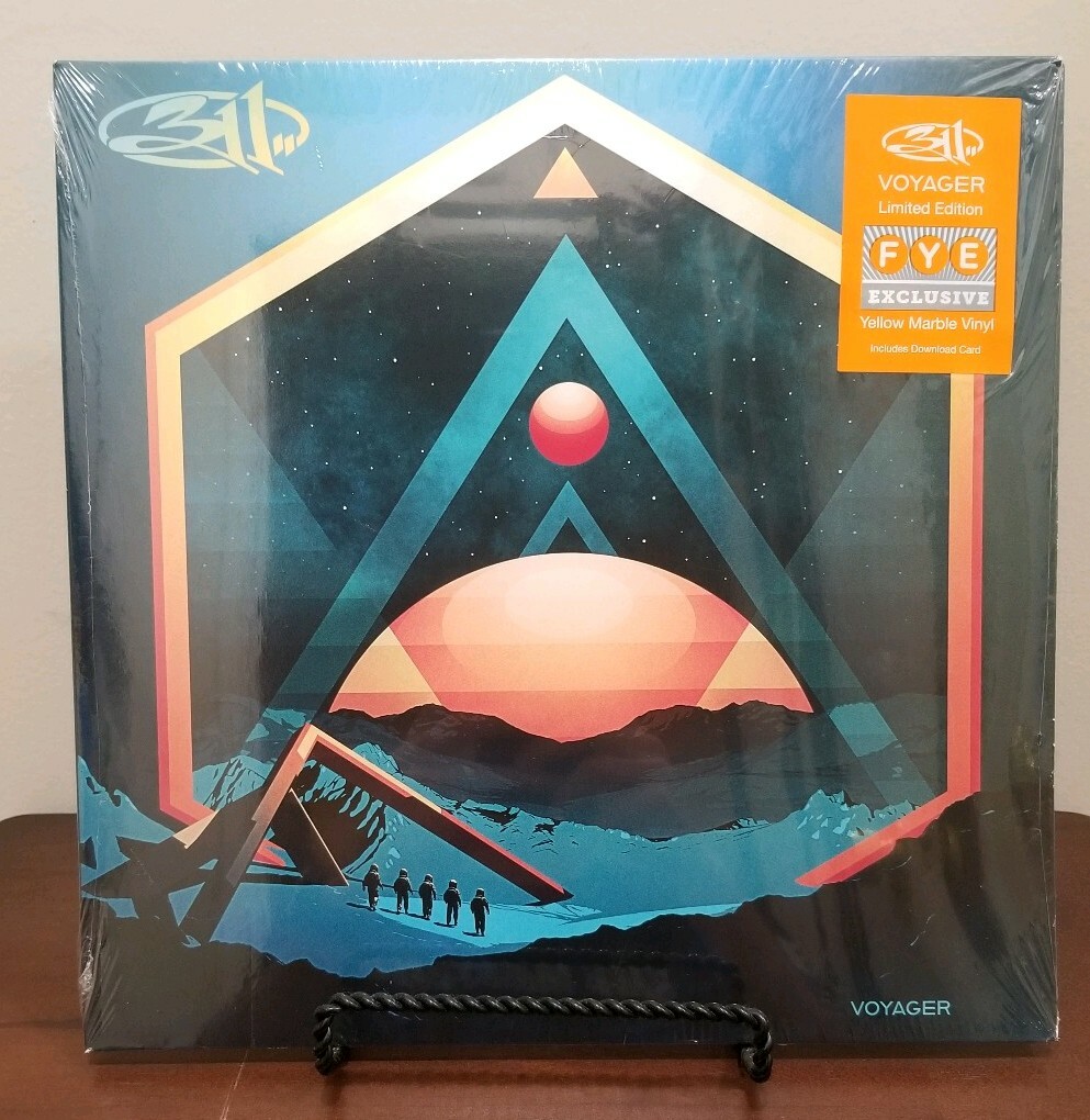 311 Voyager FYE EXCLUSIVE (2 x LP) Yellow Marble Vinyl LE SEALED