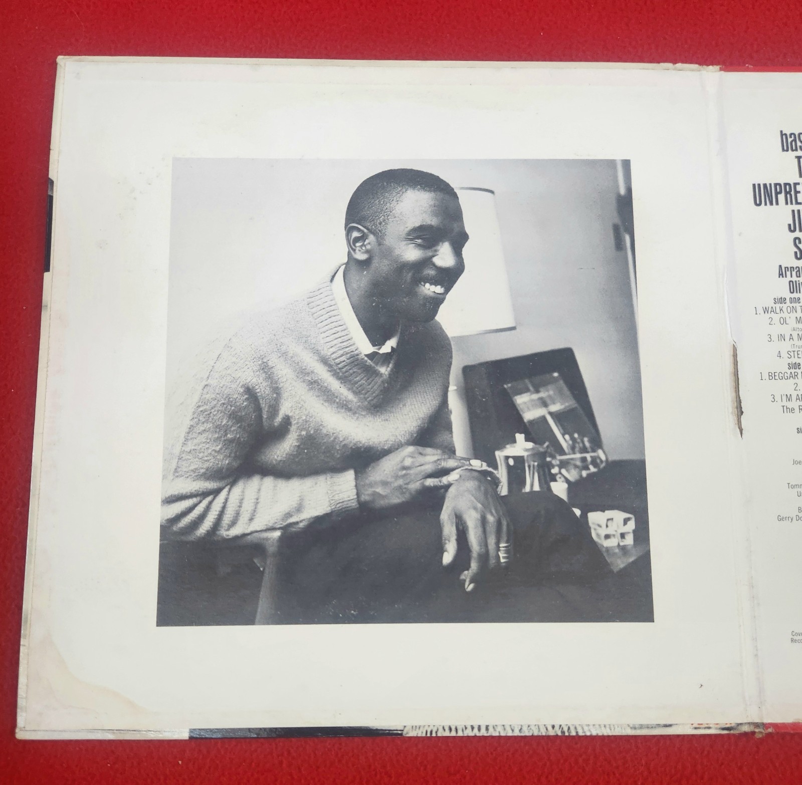 The Unpredictable Jimmy Smith *Signed* Vinyl, Bashin’, Verve Records