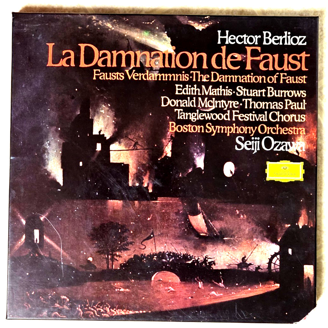 BERLIOZ- La Damnation de Faust- OZAWA/BOSTON SYMPHONY- DGG 2709 048 3LPs