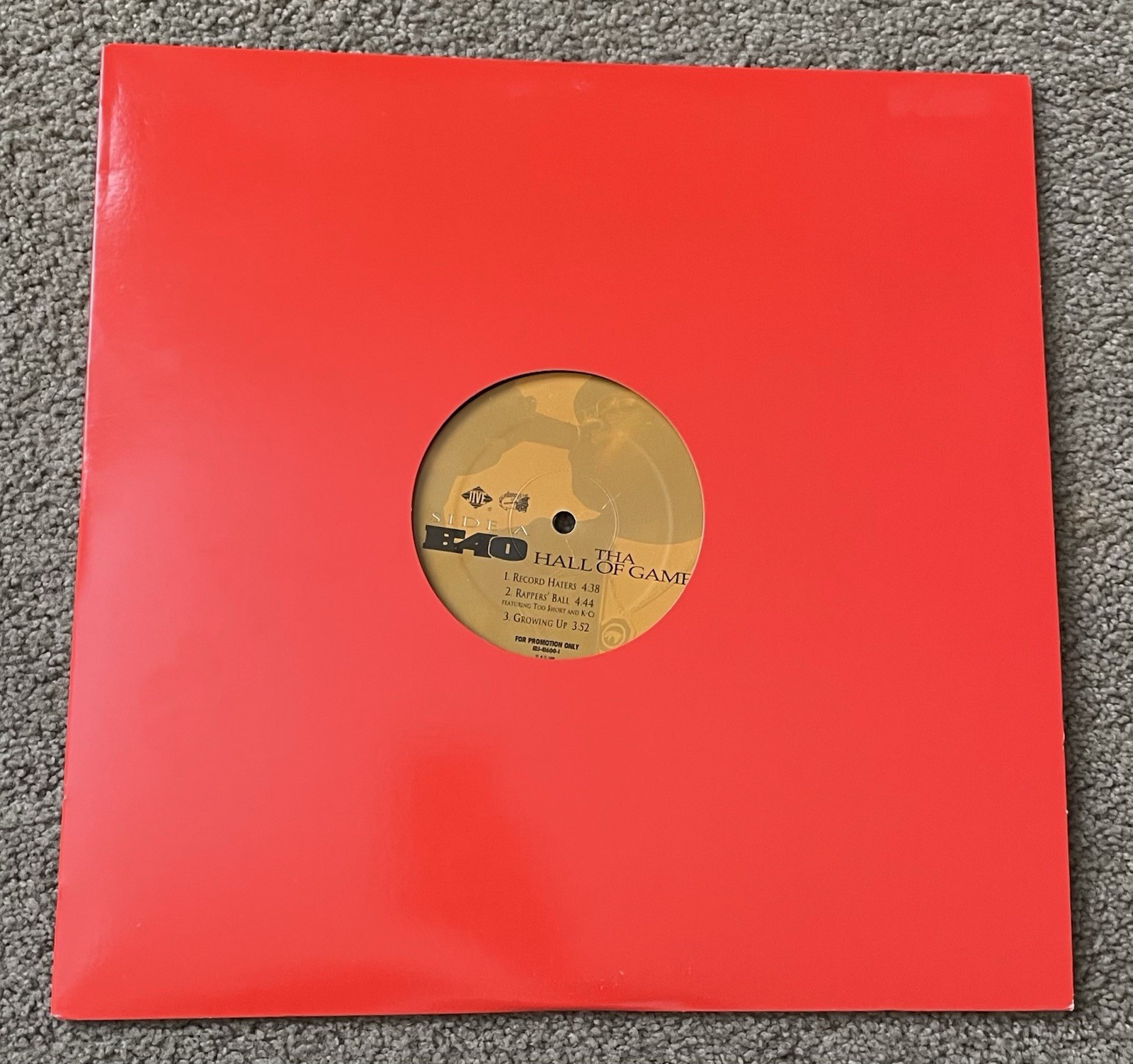 E-40 Vinyl Lot – Hall Of Game Promo 12 Inch Records E40