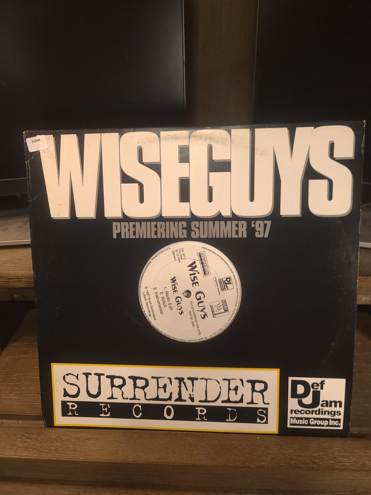 Wiseguys – Wiseguys / Manhood 2 x 12″ Record Rare 90’s Gangsta Rap Houston Rap