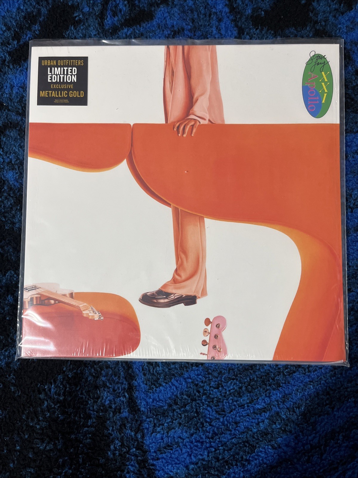Apollo XXI Steve Lacy gold record Urban Outfitters limited edition