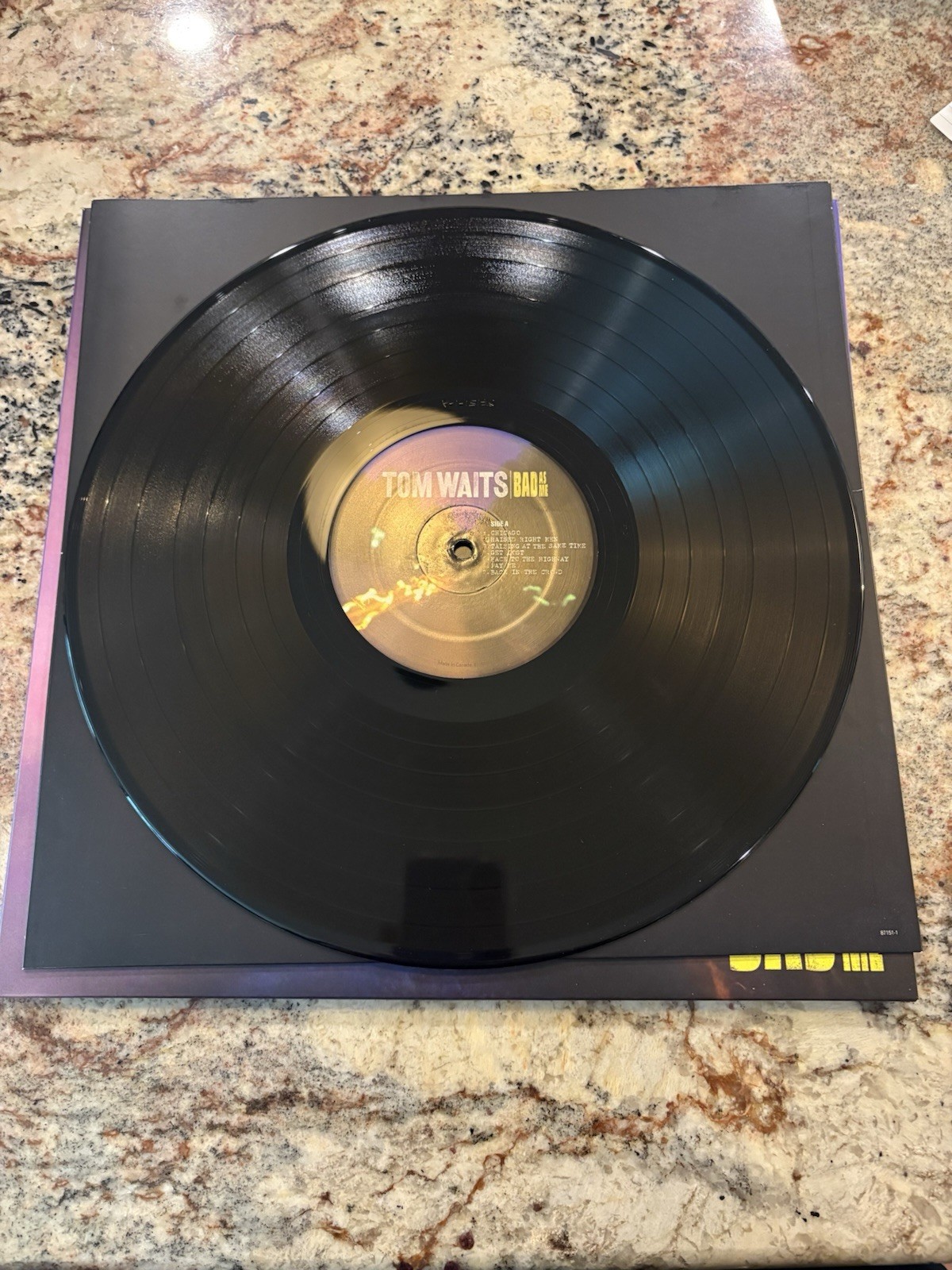 TOM WAITS “BAD AS ME” 2011 180g LP ANTI-87151-1 WITH BOOKLET + CD FIRST PRESS