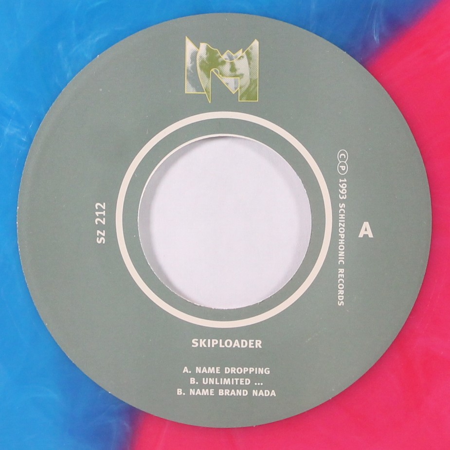 SKIPLOADER: name dropping +2 SCHIZOPHONIC 7″ Single 45 RPM