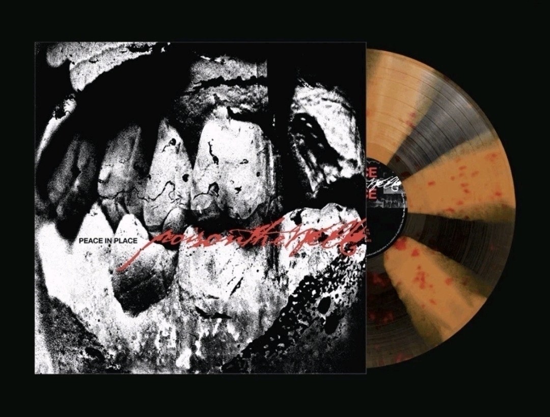 POISON THE WELL Peace In Place Black & Orange Cornetto w/ Red Splatter Vinyl LP