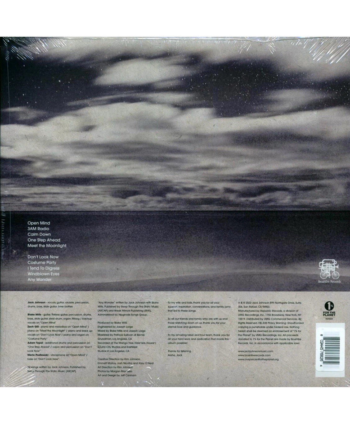 Jack Johnson – Meet The Moonlight Vinyl Record New