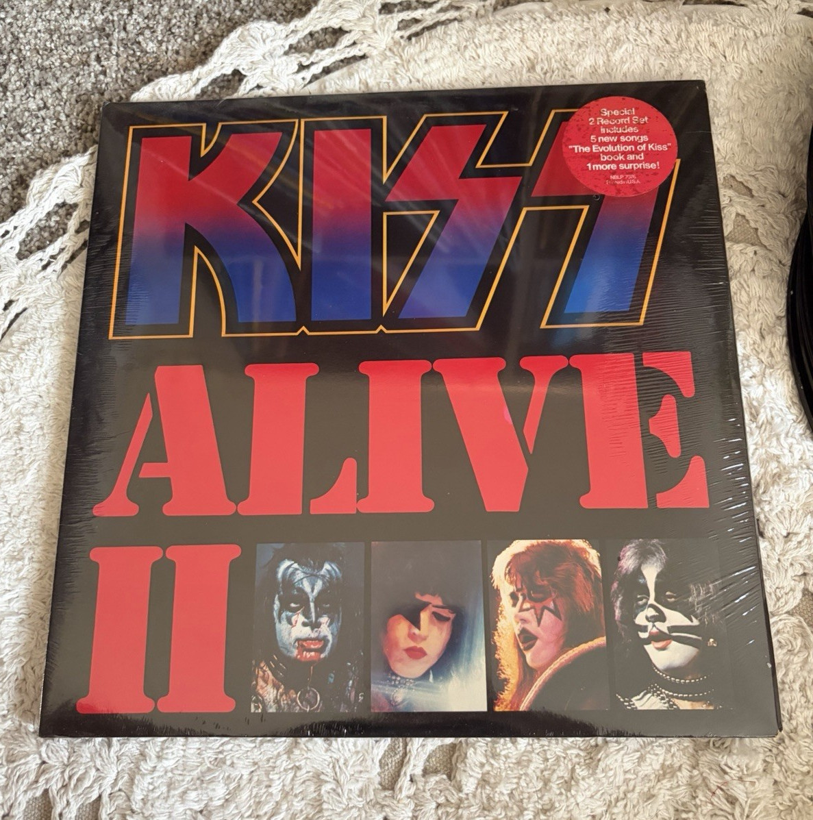 Kiss Alive II Live 12″ Vinyl LP Record Sealed Casablanca Records