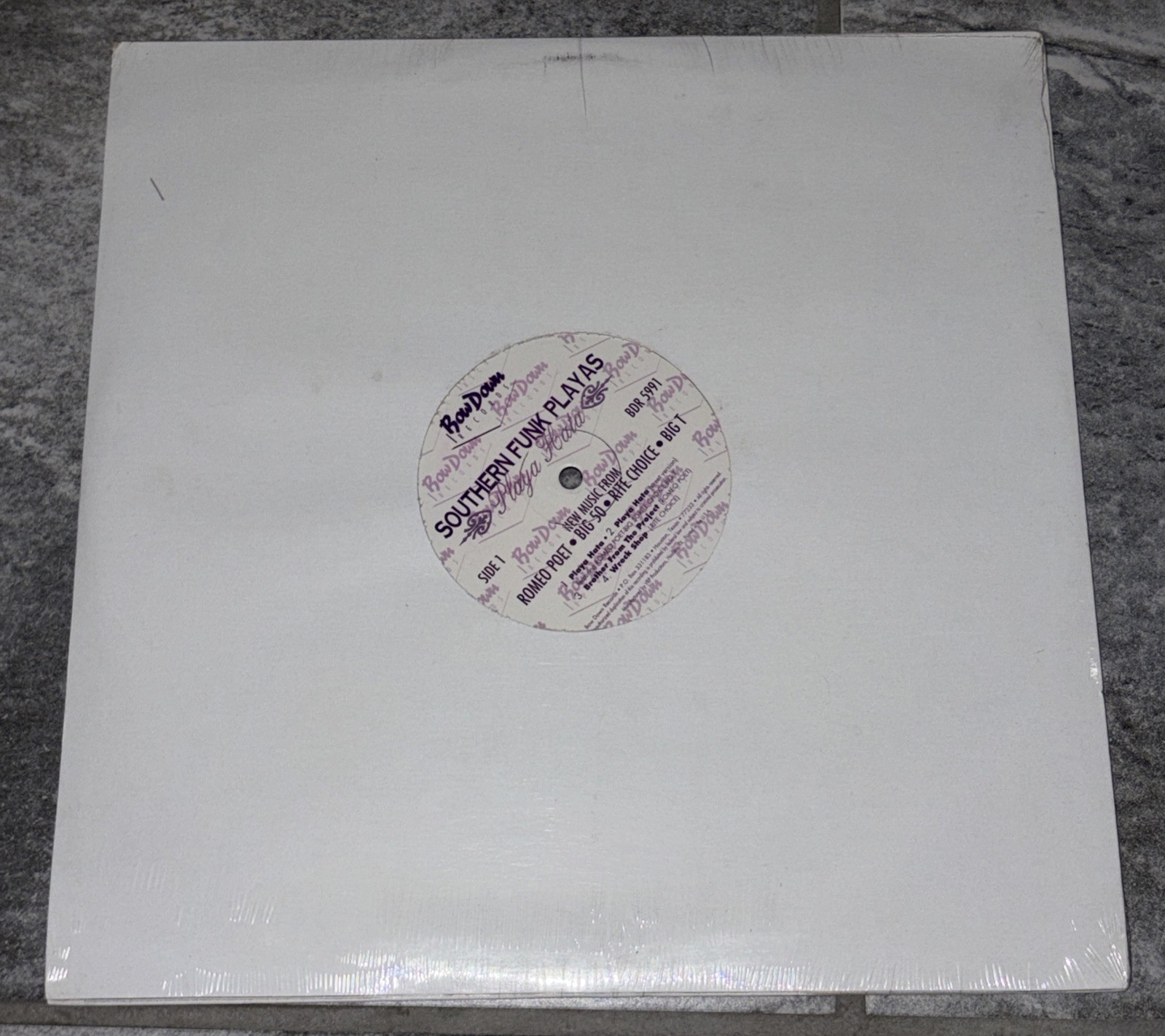 SOUTHERN FUNK PLAYAS Playa Hata Wax Record Big 50 Big T Houston Texas G-Funk HTF