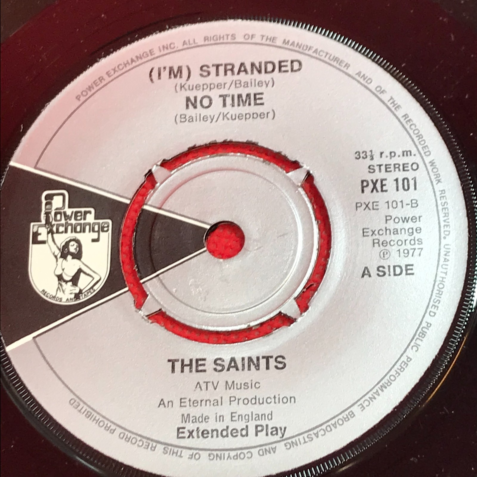 STANLEY FRANK S’cool Days New Wave EP 1977 UK 7″ Vinyl THE SAINTS (I’m) Stranded