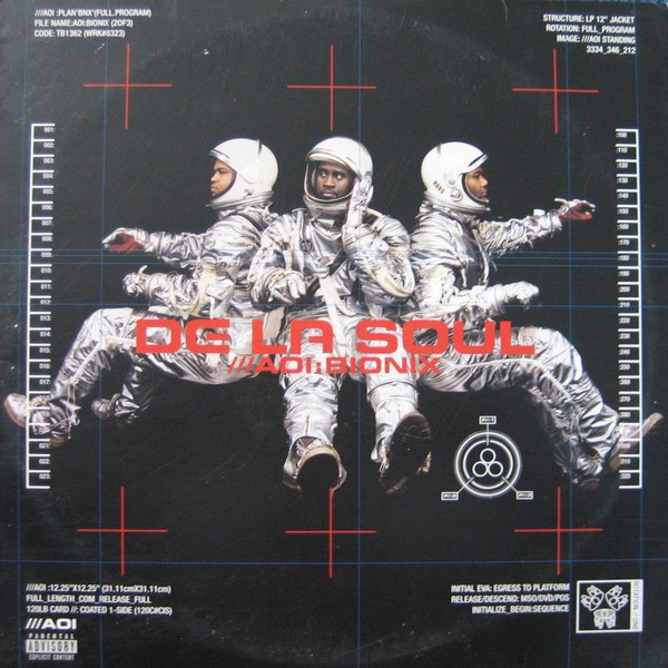 De La Soul – AOI:Bionix 2xLp Tommy Boy 2001 OG TB1362 VG++