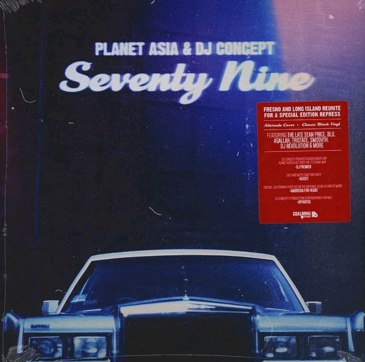 Planet Asia & DJ Concept – Seventy Nine Alternate Cover Vinyl LP Sean Price BLU