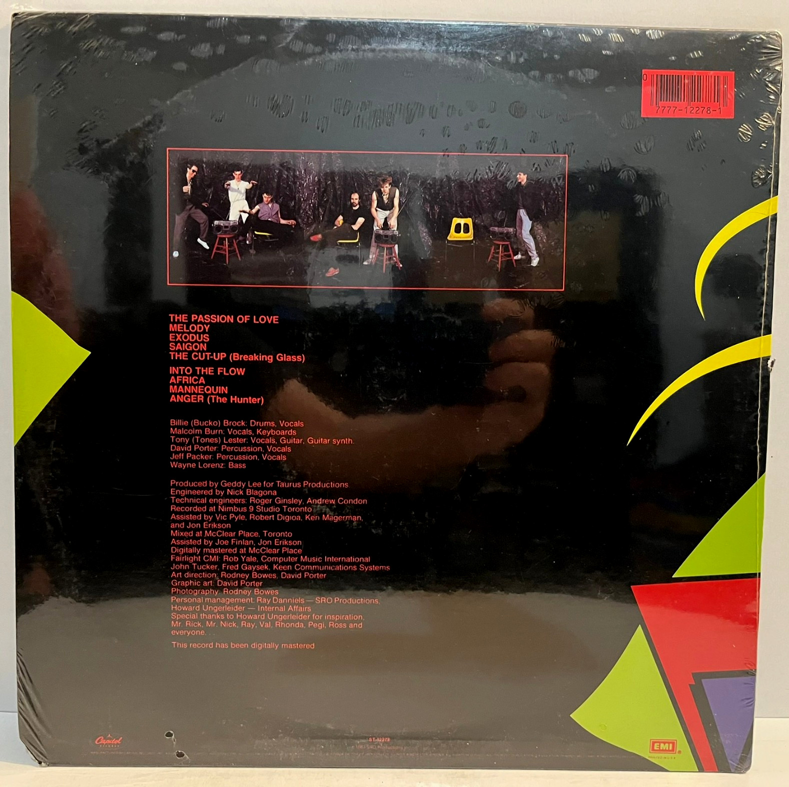 BOYS BRIGADE – Self Titled (1983) – 12″ Vinyl Record LP – SEALED