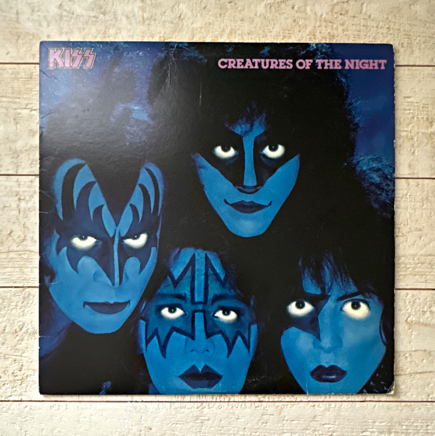 Kiss Creatures of the Night LP 12″ Black Vinyl 1982 PolyGram NBLP 7270