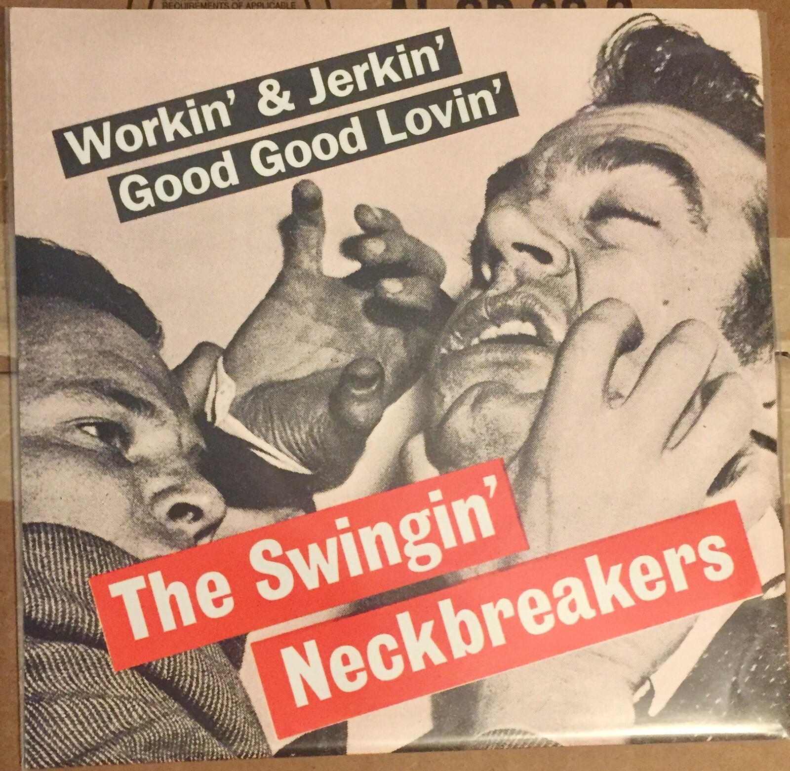 SWINGIN NECKBREAKERS Workin Jerkin 7″ NEW mummies flat duo jets estrus lyres DMZ